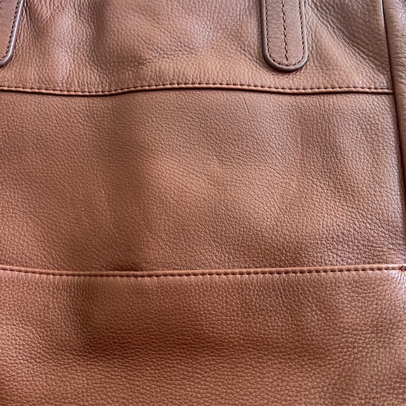 Fossil leather tote - Picture 2 of 5